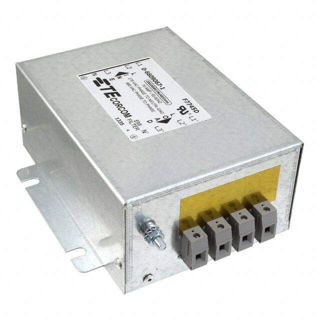 16AYC10B TE Connectivity Corcom Filters  Modules de filtrage de ligne électrique